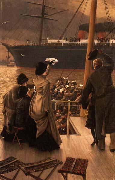 James Tissot Goodbye, on the Mersey, china oil painting image